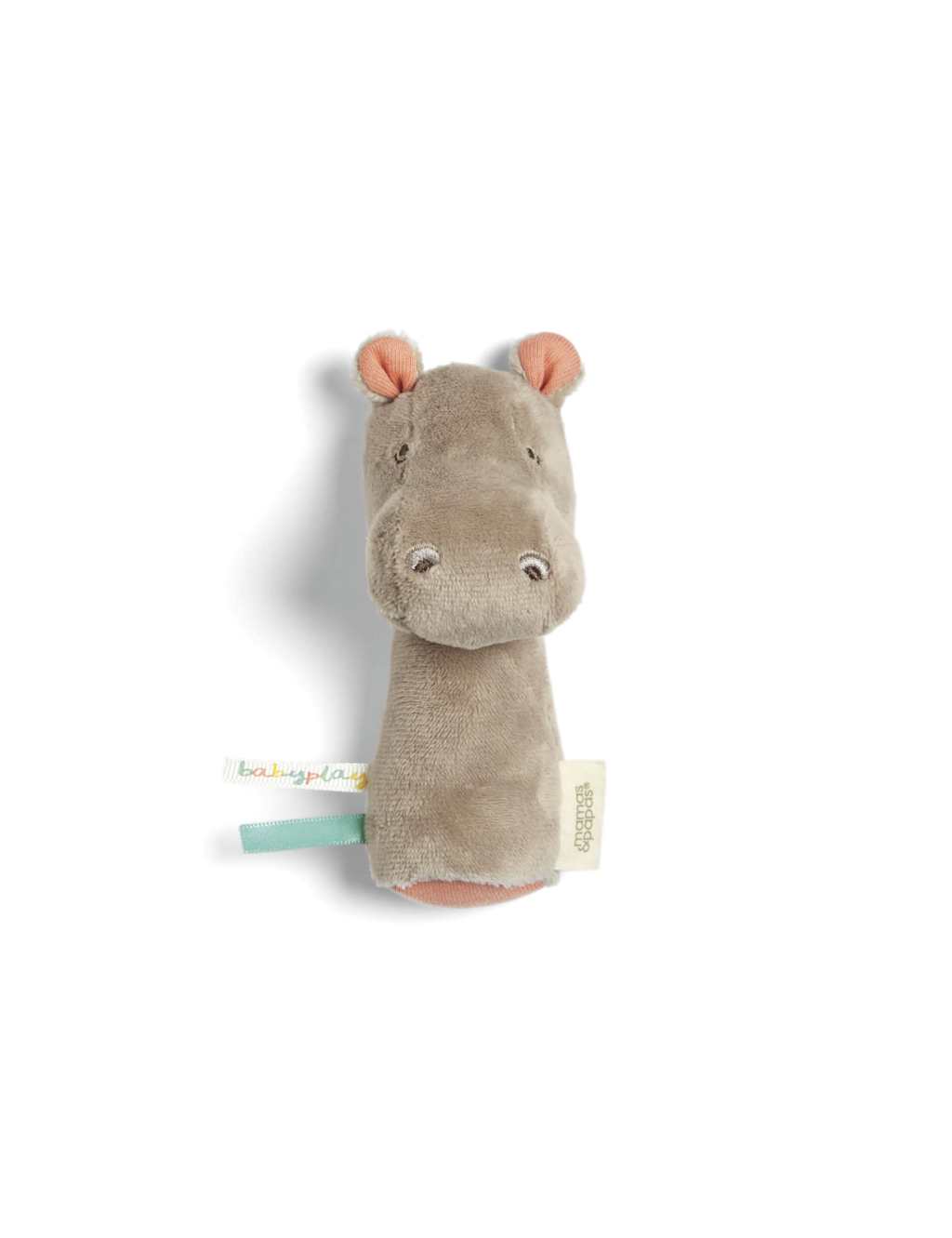 2pk Hippo & Ladybird Wrist Rattles (0+ Mths) 4 of 4