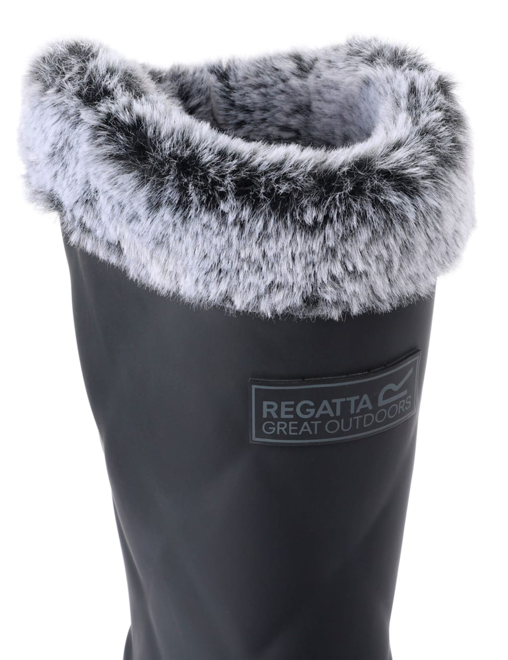 Luxley Quilted Faux Fur Trim Wellies