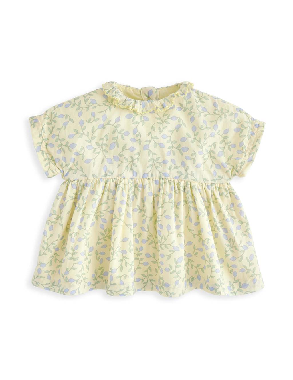 2pc Pure Cotton Floral Top & Bottom Outfit (0-3 Yrs) 3 of 4
