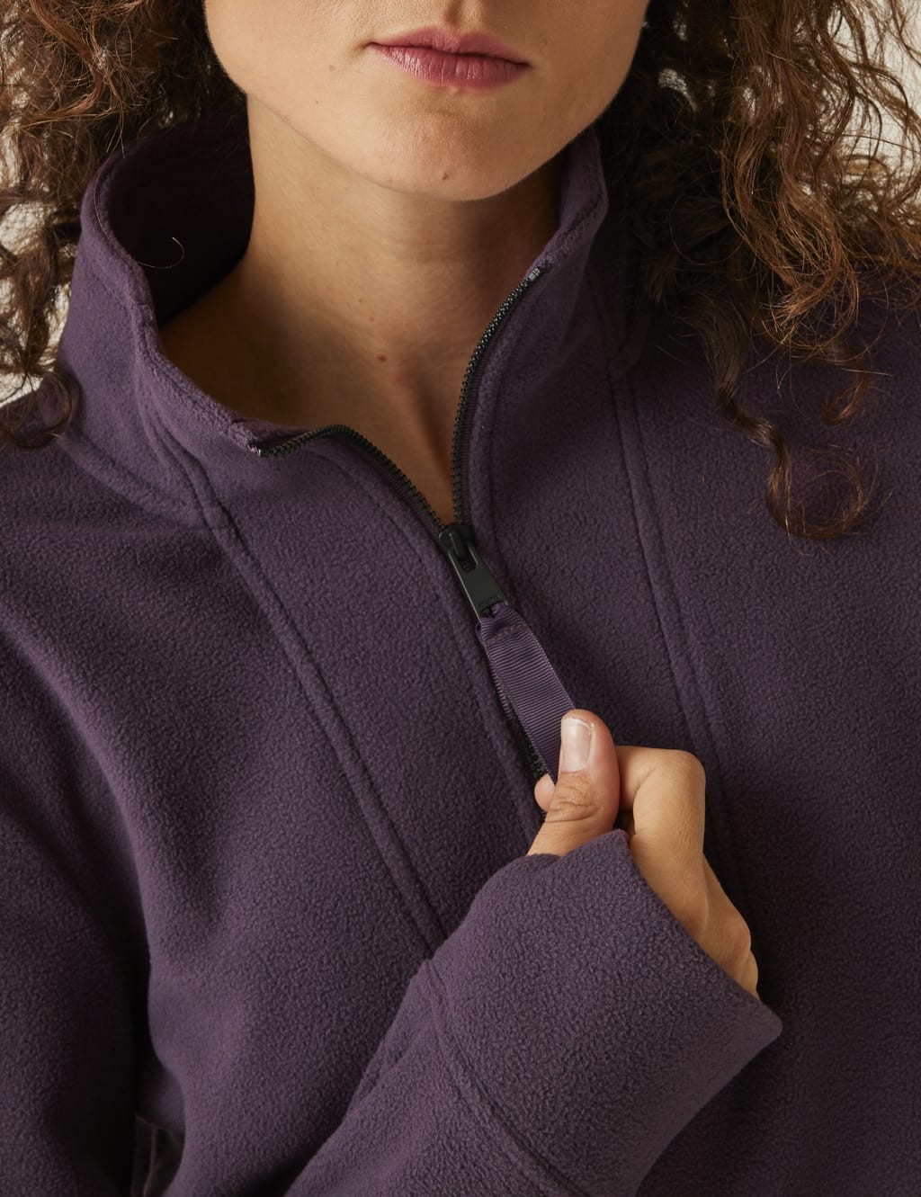 Juliette Funnel Neck Half Zip Fleece 5 of 5