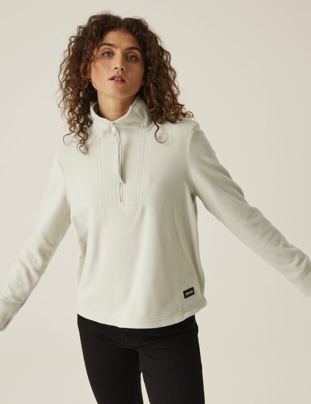 Funnel neck fleece womens hotsell