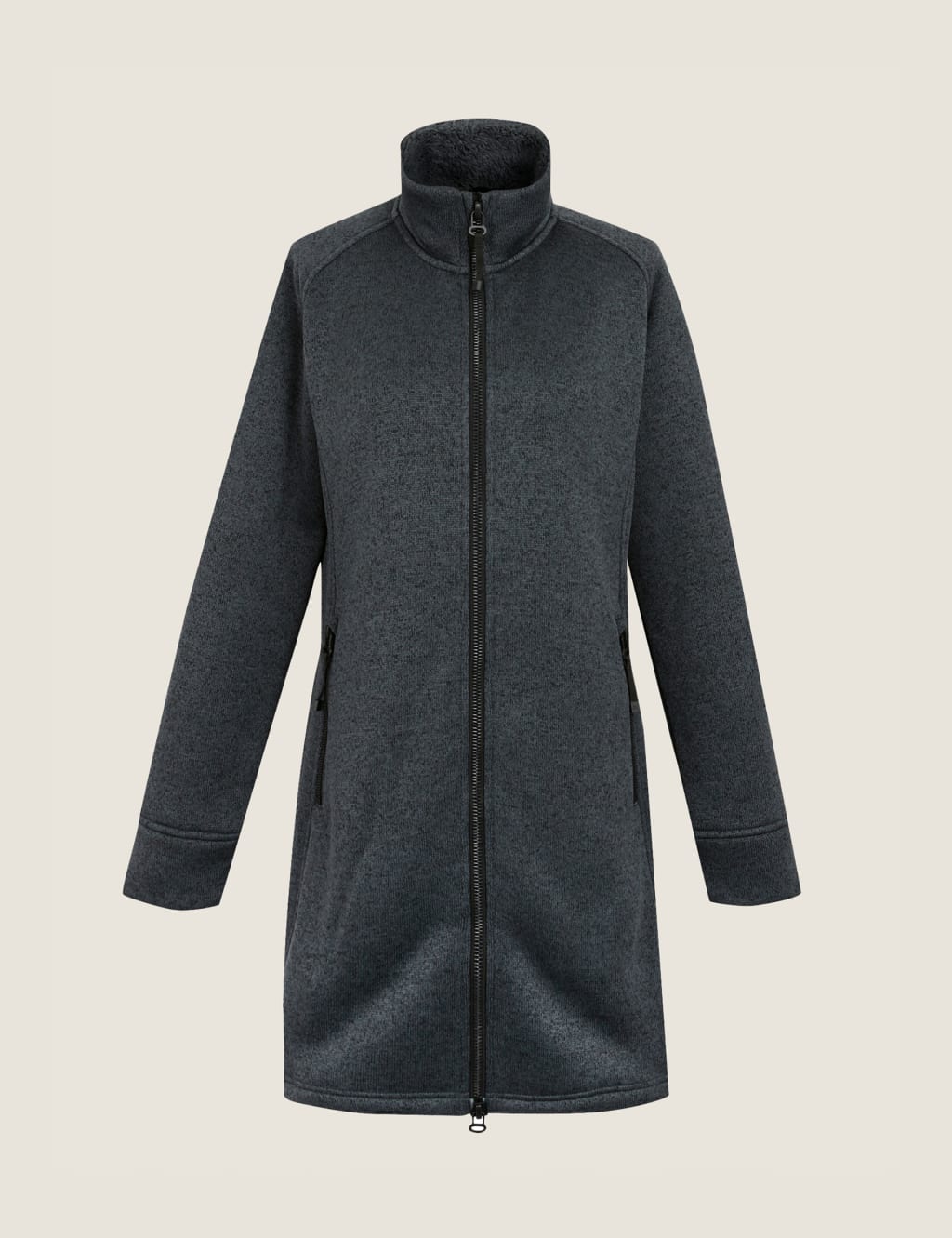 Emilide Funnel Neck Longline Jacket 2 of 5