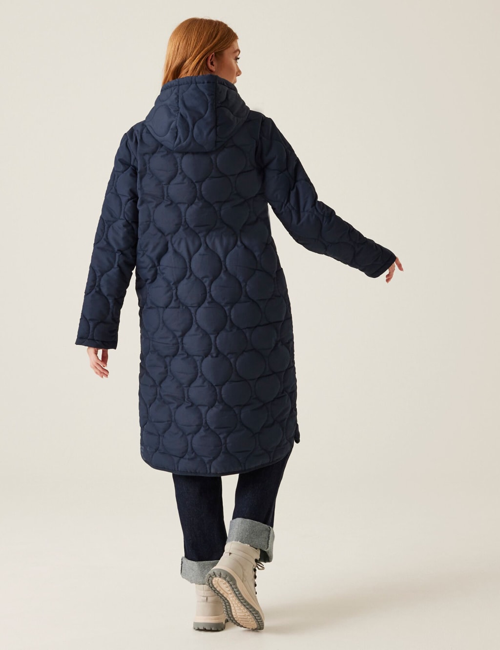 Quilted walking coat online