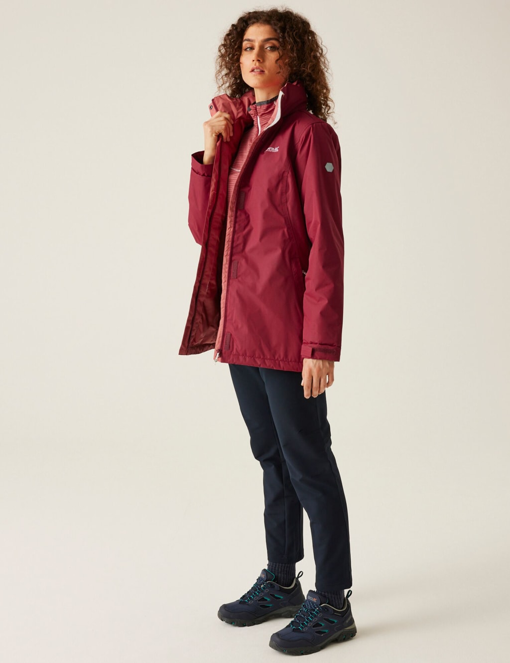 Blanchet II Hooded Rain Jacket Regatta M S
