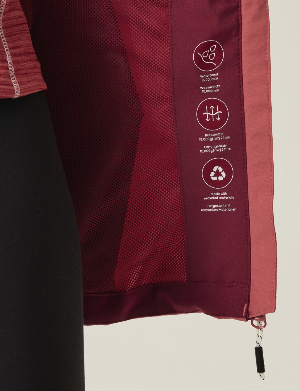 Birchdale Waterproof Hooded Rain Jacket 6 of 10