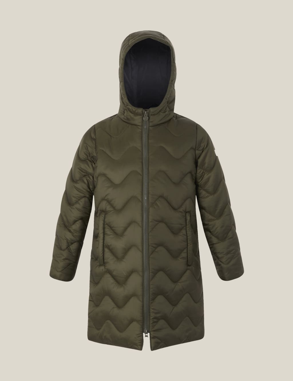 Cambrie Hooded Padded Coat (3-14 Yrs) 2 of 5