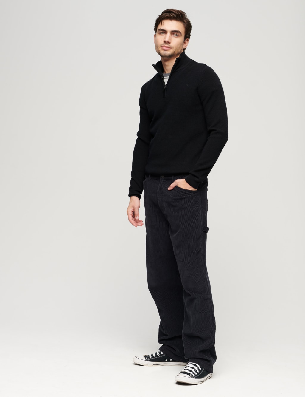 Merino Wool Rich Half Zip Jumper 2 of 5