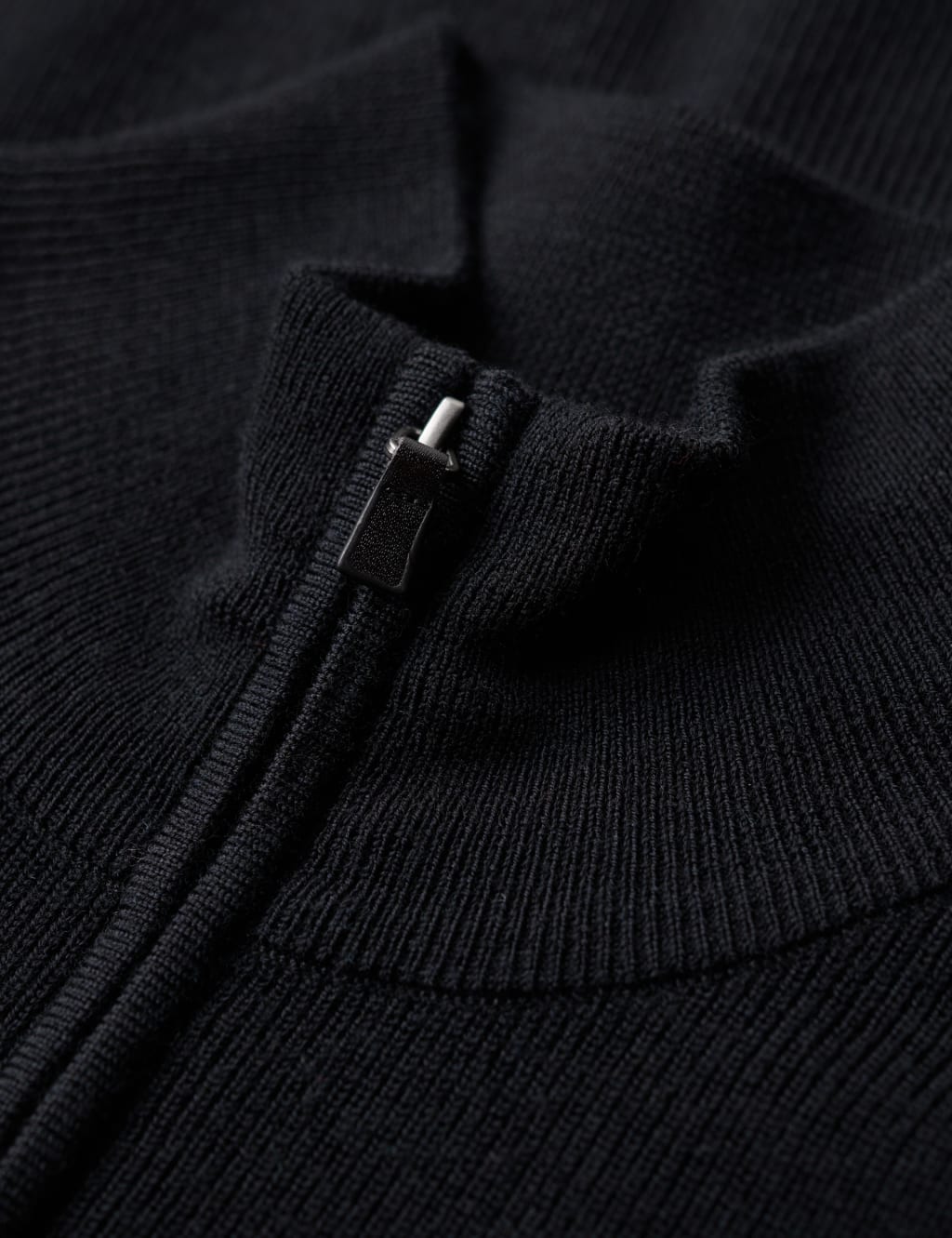 Merino Wool Rich Half Zip Jumper 4 of 5