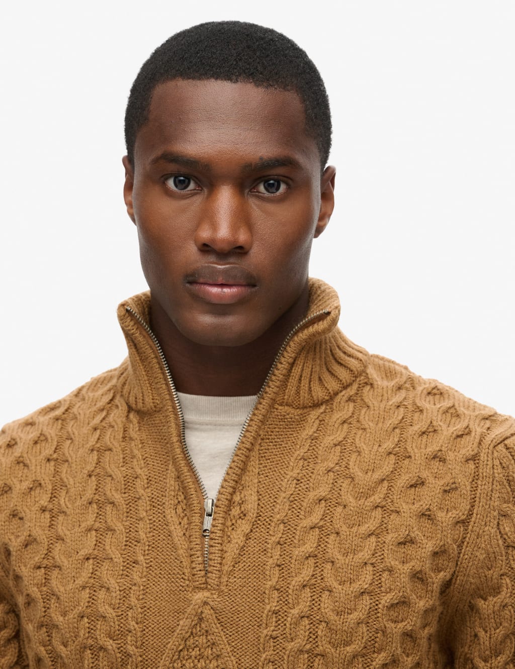 Wool Blend Half Zip Jumper 3 of 5