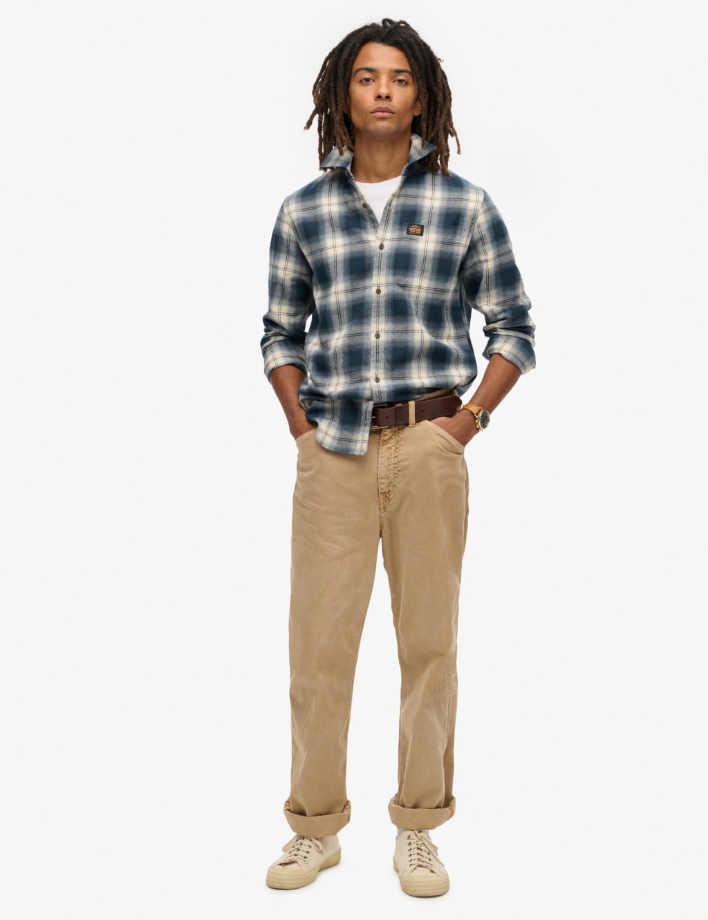 Pure Cotton Check Flannel Shirt 4 of 5