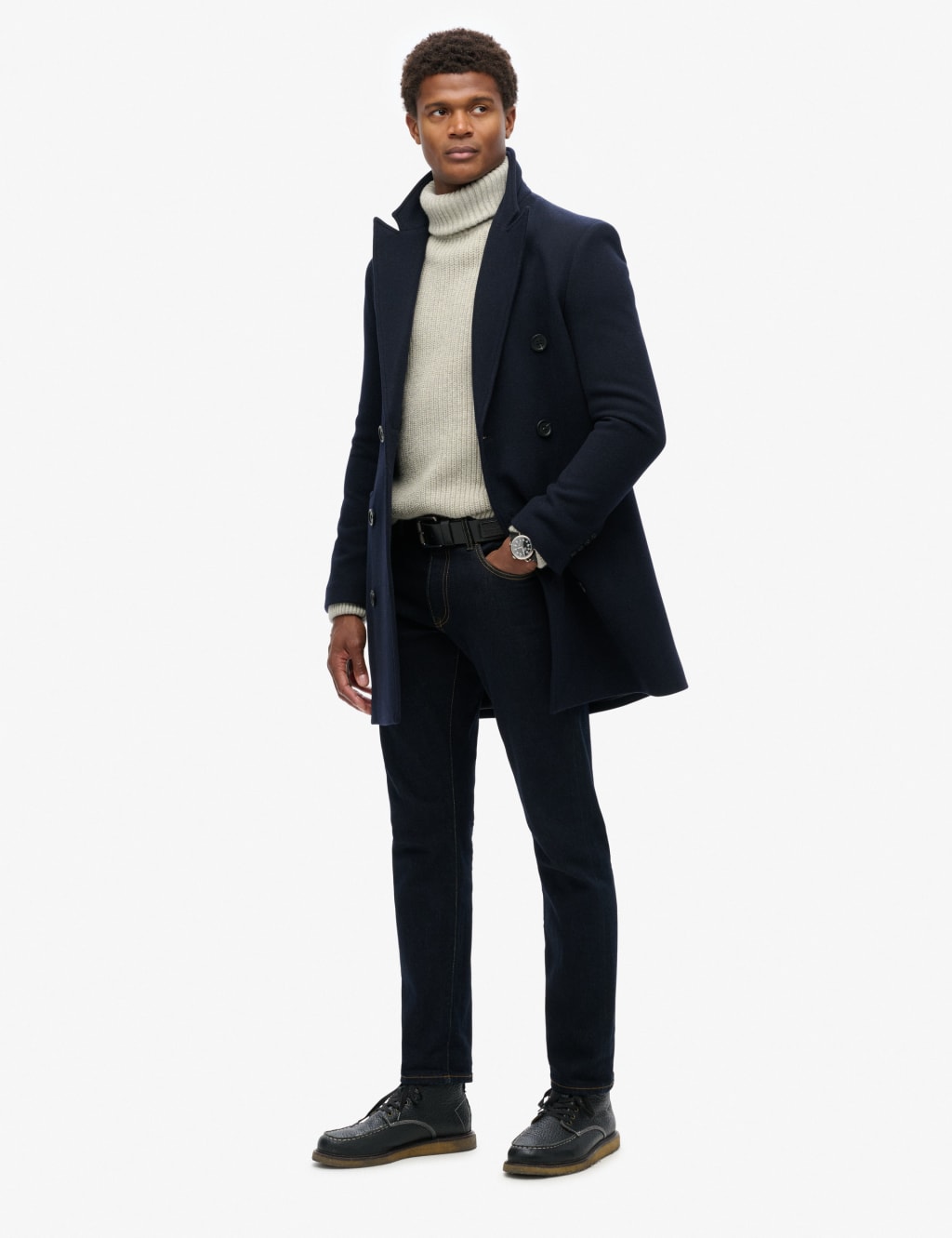 Revere Neck Overcoat 4 of 5