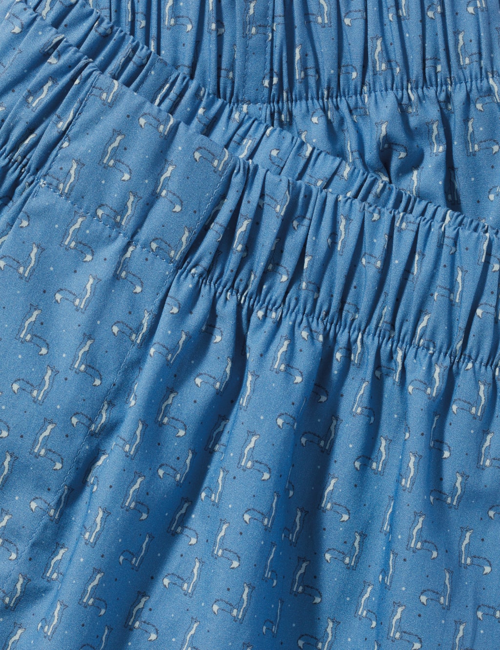 Pure Cotton Fox Print Woven Boxers 2 of 2