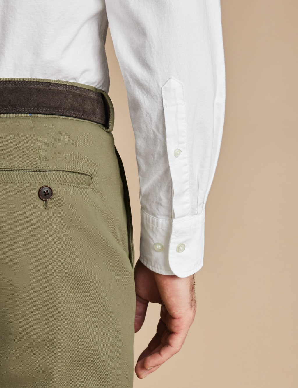 Pure Cotton Stretch Oxford Shirt 5 of 6