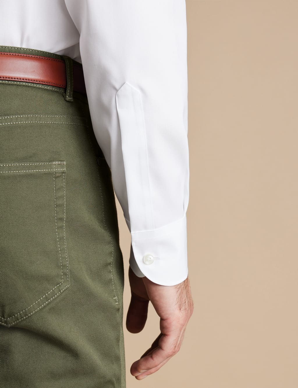 Non Iron Pure Cotton Oxford Shirt 4 of 6