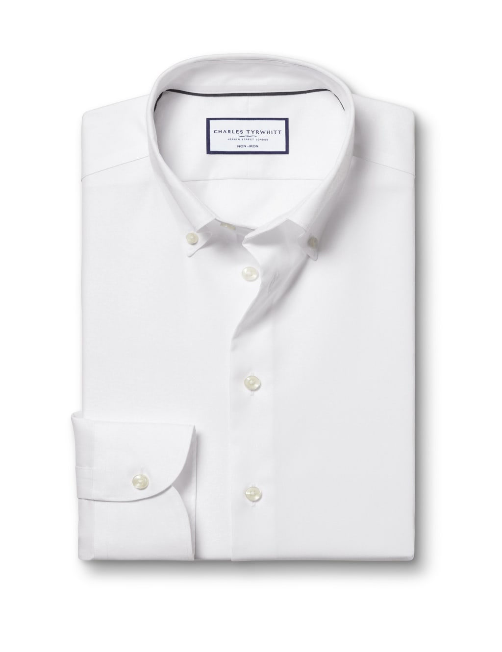Non Iron Pure Cotton Oxford Shirt 2 of 6