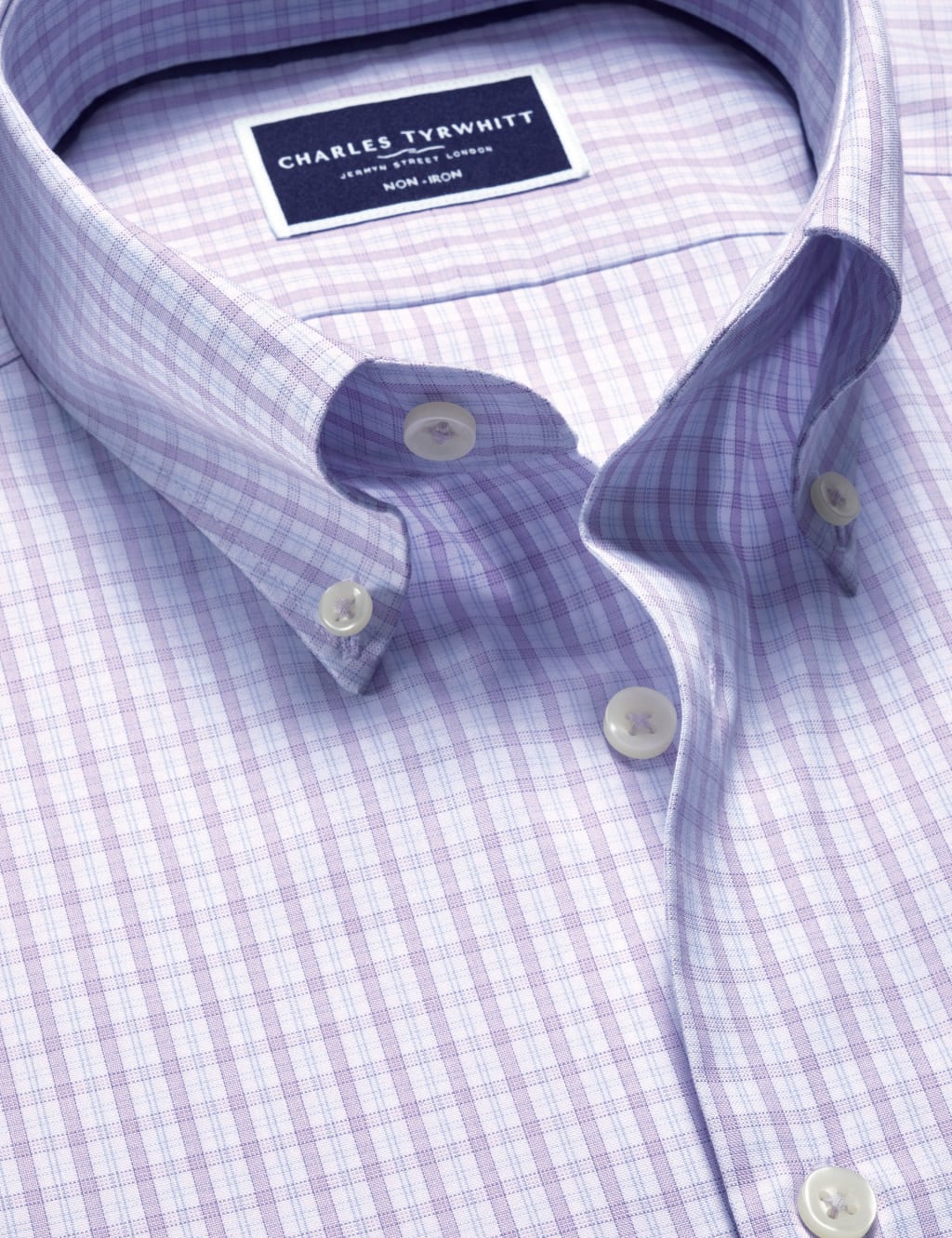 Slim Fit Non Iron Pure Cotton Oxford Shirt 5 of 6