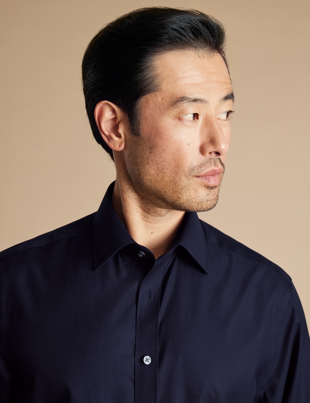 Regular Fit Non Iron Pure Cotton Twill Shirt 2 of 5