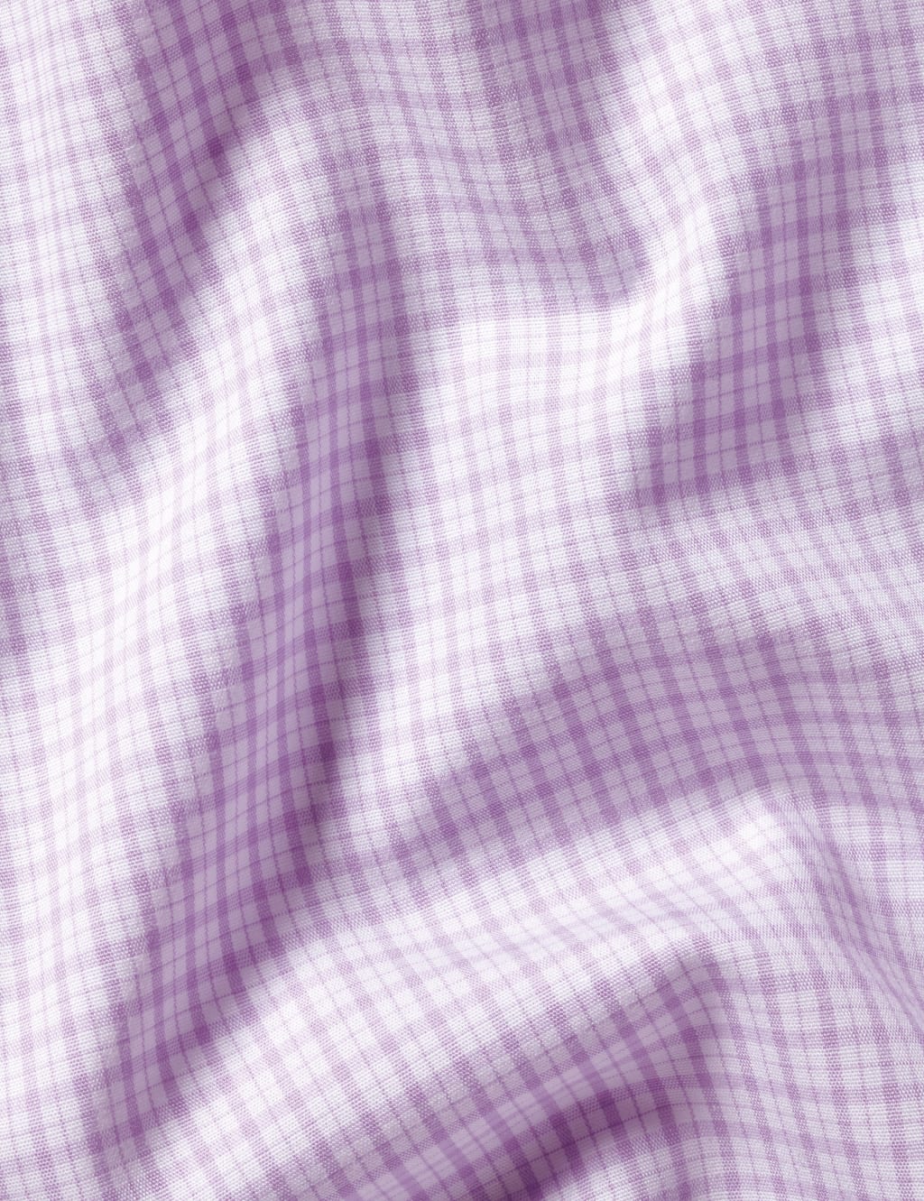 Slim Fit Pure Cotton Check Shirt 5 of 5