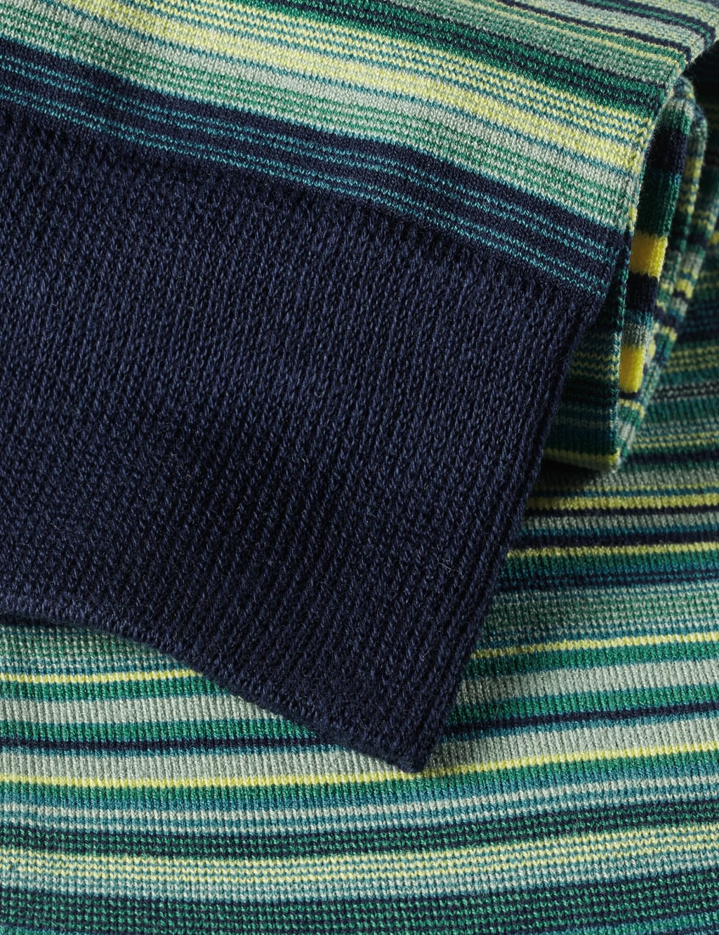 Striped Cotton Rich Socks 2 of 2