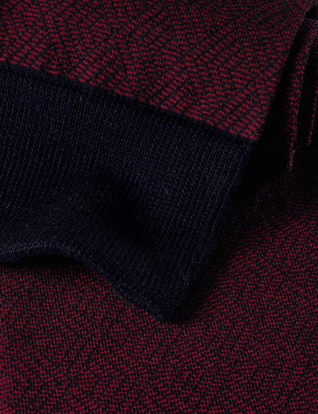 Herringbone Cotton Rich Socks 2 of 2