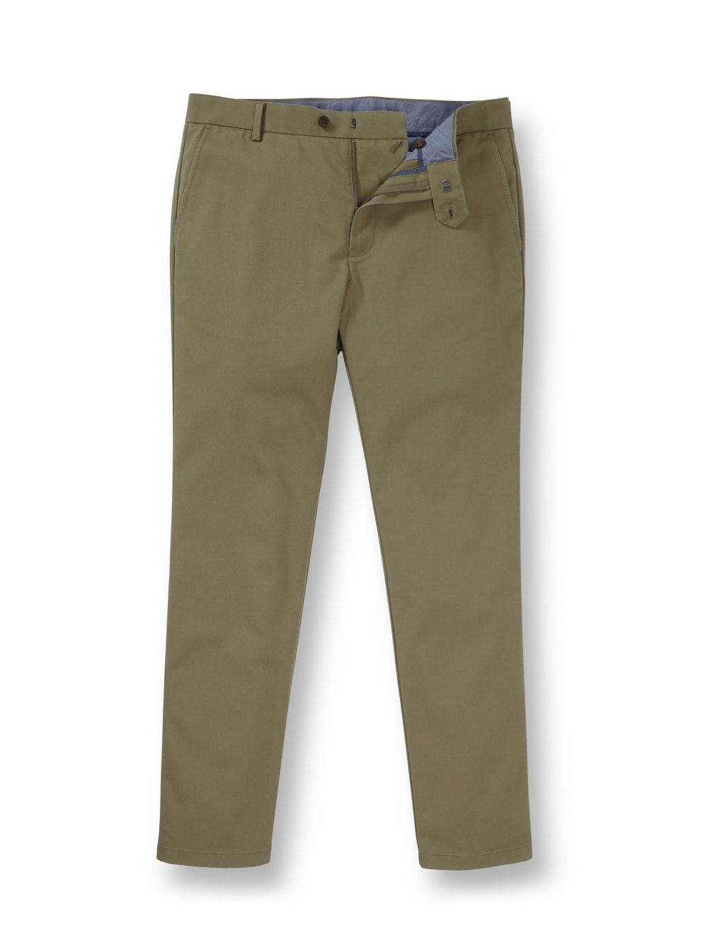 Extra Slim Fit Pure Cotton Non-Iron Chinos 2 of 5