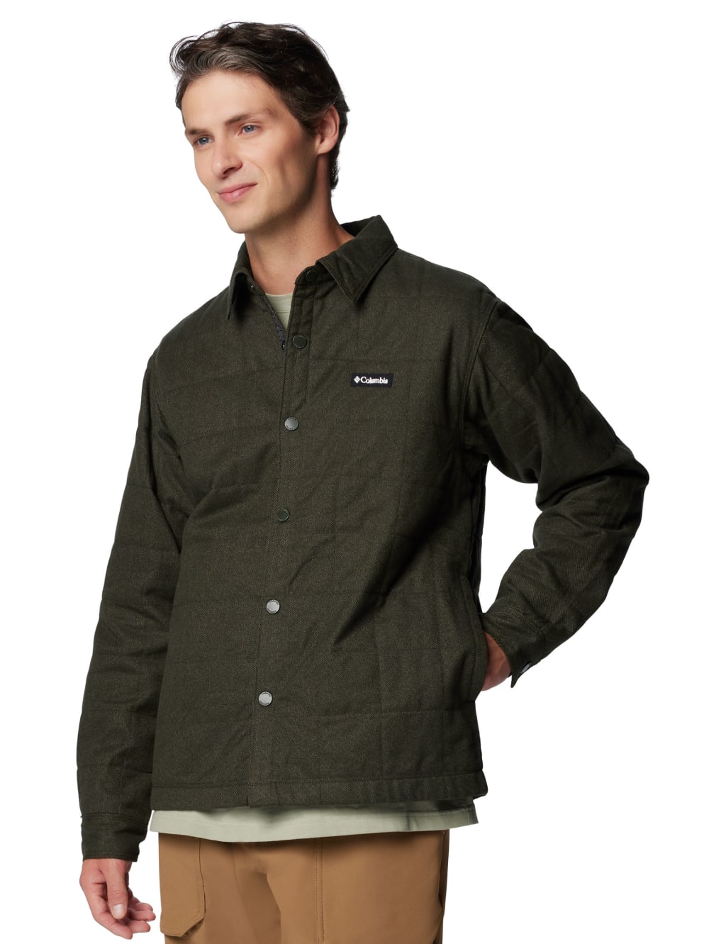 Landroamer Pure Cotton Quilted Overshirt 4 of 6