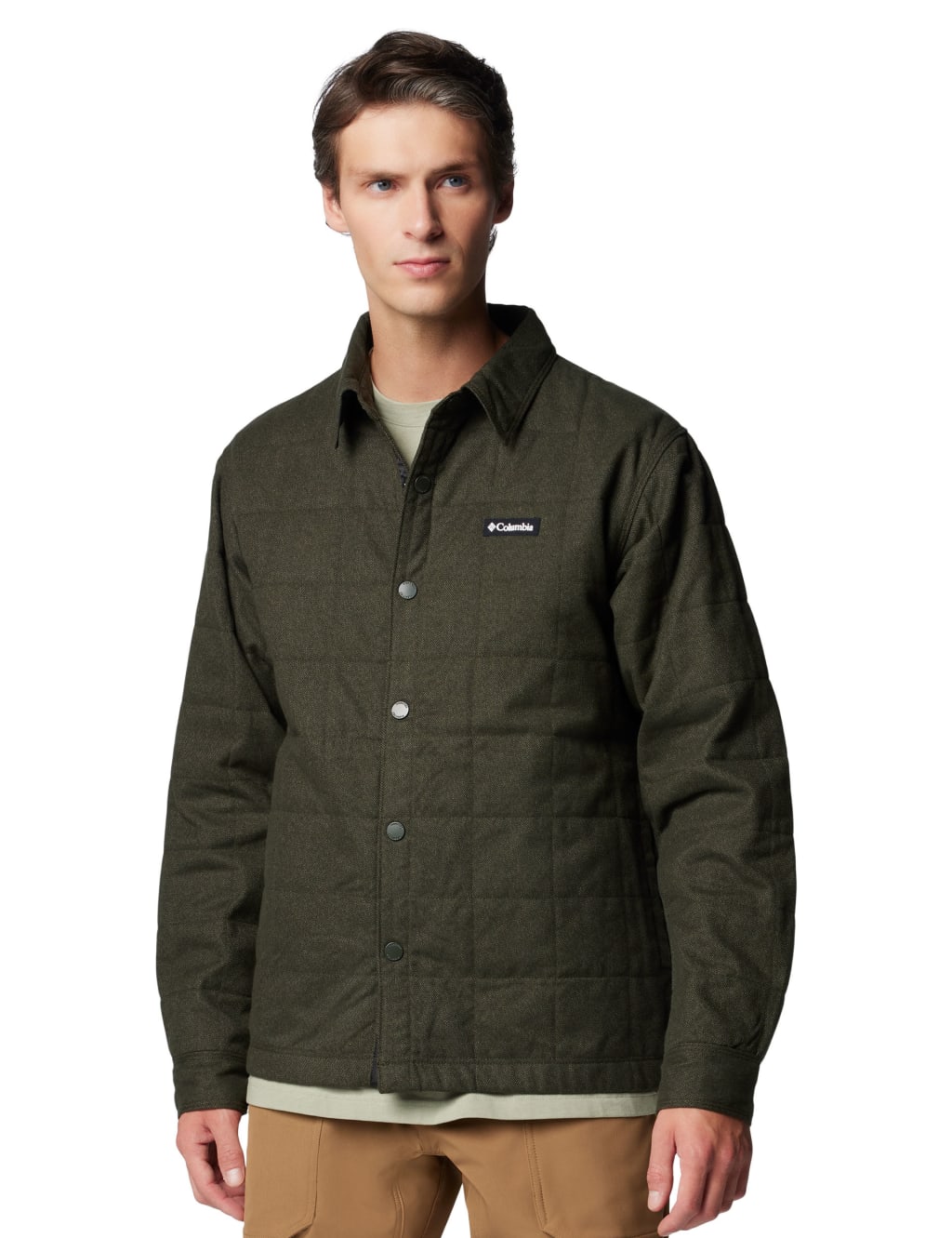 Quilted overshirt store