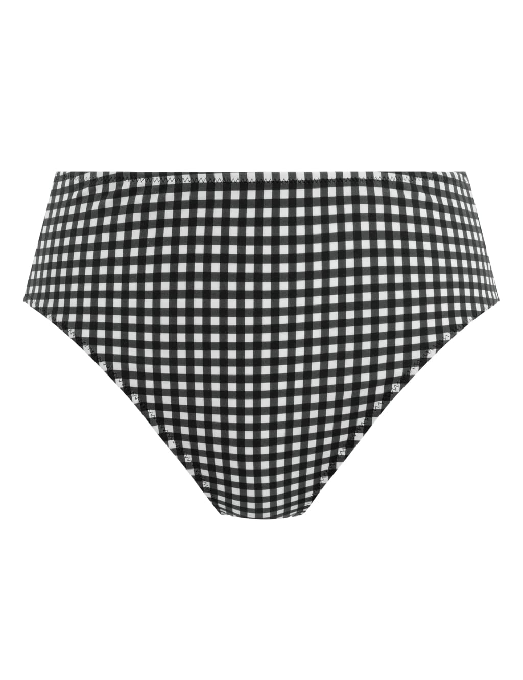 Check In High Waist Gingham Bikini Brief 2 of 4