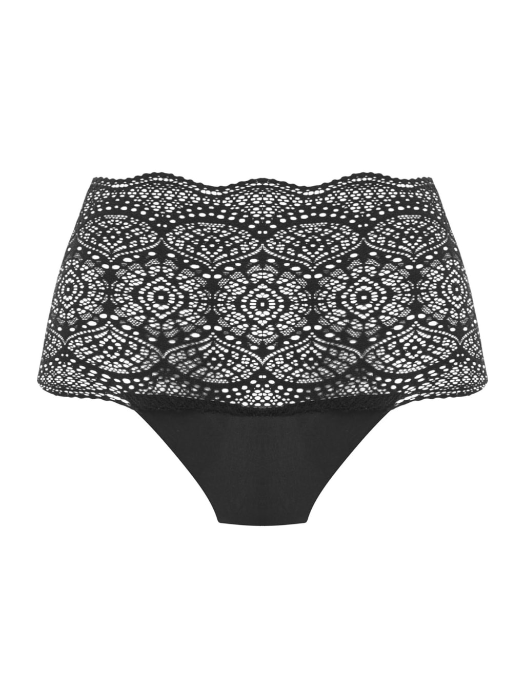 Lace Ease High Waisted Full Briefs 2 of 4