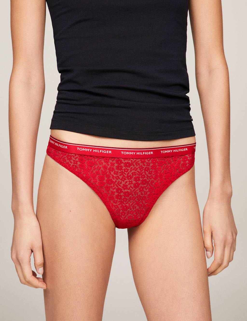 3pk Premium Essentials Lace Thongs 3 of 9