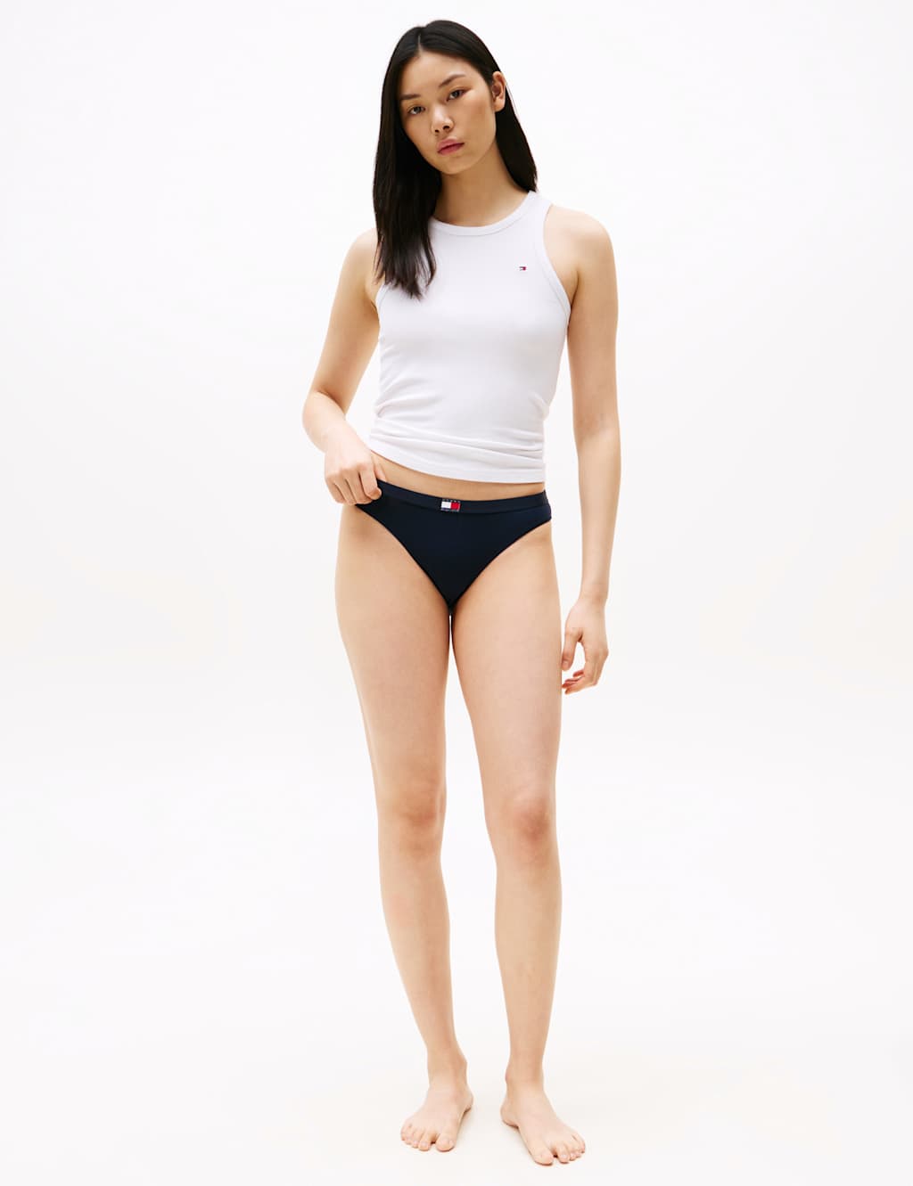 3pk Heritage Flag Logo Cotton Rich Thongs 2 of 4