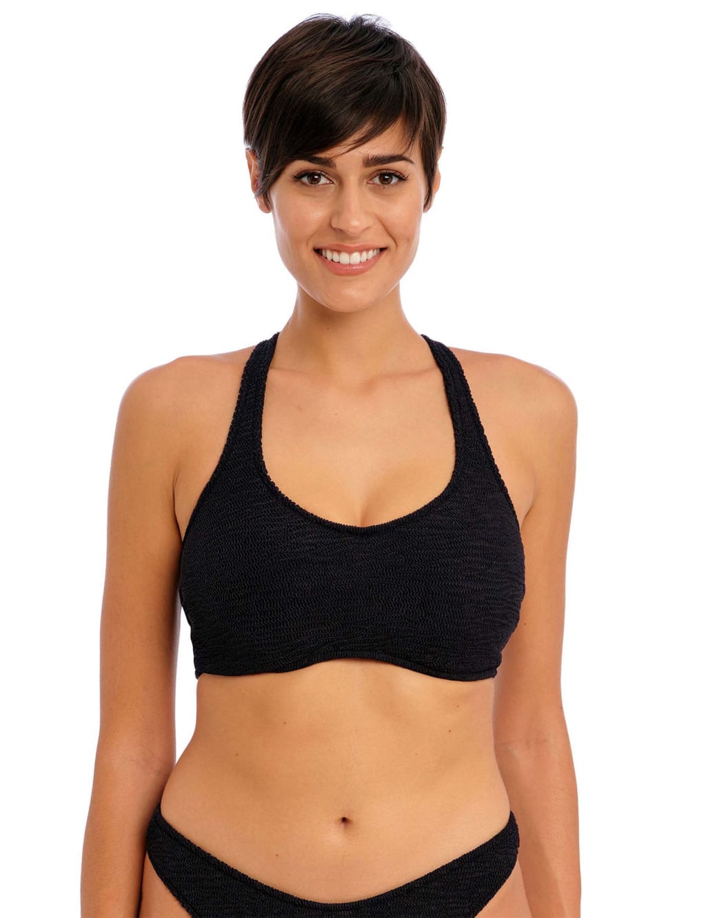 Ibiza Waves Textured Wired Bikini Top 3 of 5