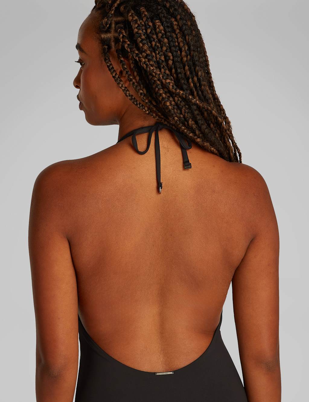 Essentials Plunge Halterneck Swimsuit 5 of 5