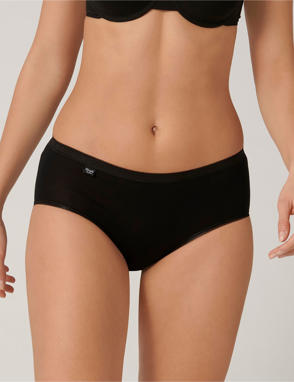 3pk Cotton Rich High Waisted Midi Knickers 5 of 5