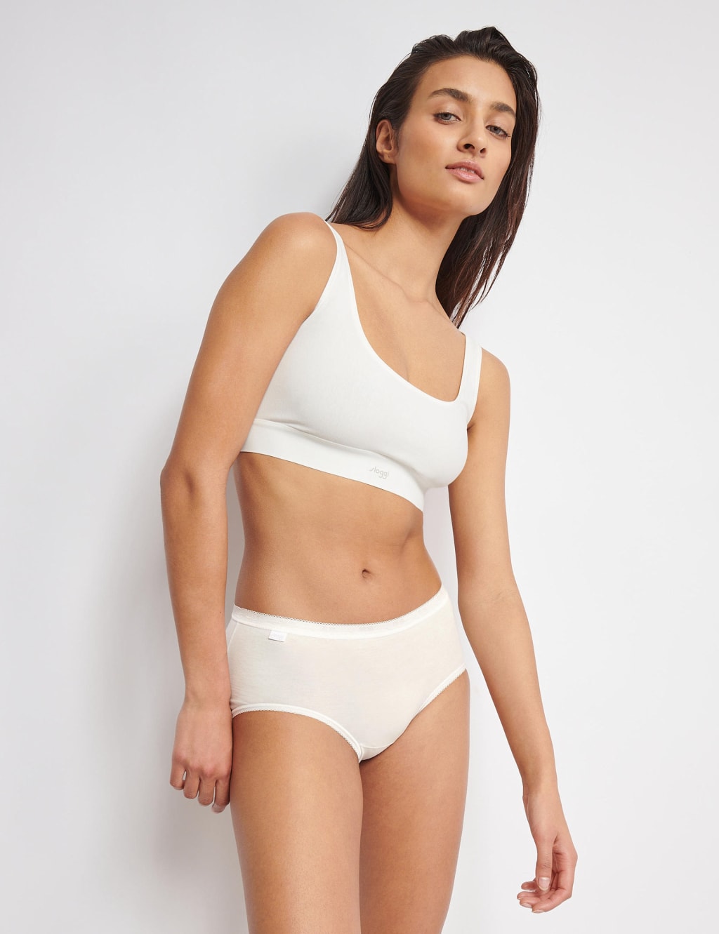 3pk Cotton Rich High Waisted Midi Knickers 3 of 13