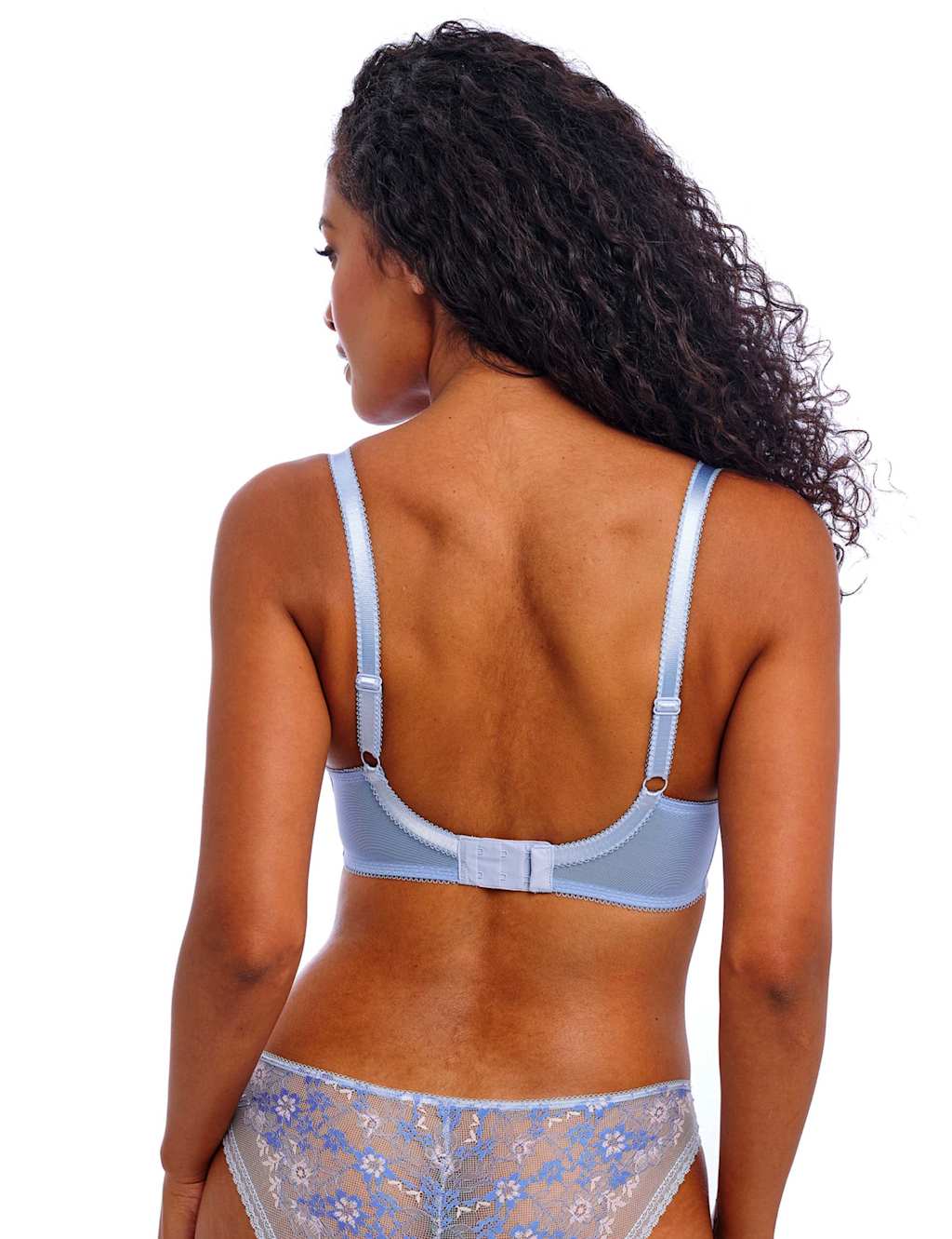 Sydnie Floral Embroidered Wired Plunge Bra (DD+) 4 of 5