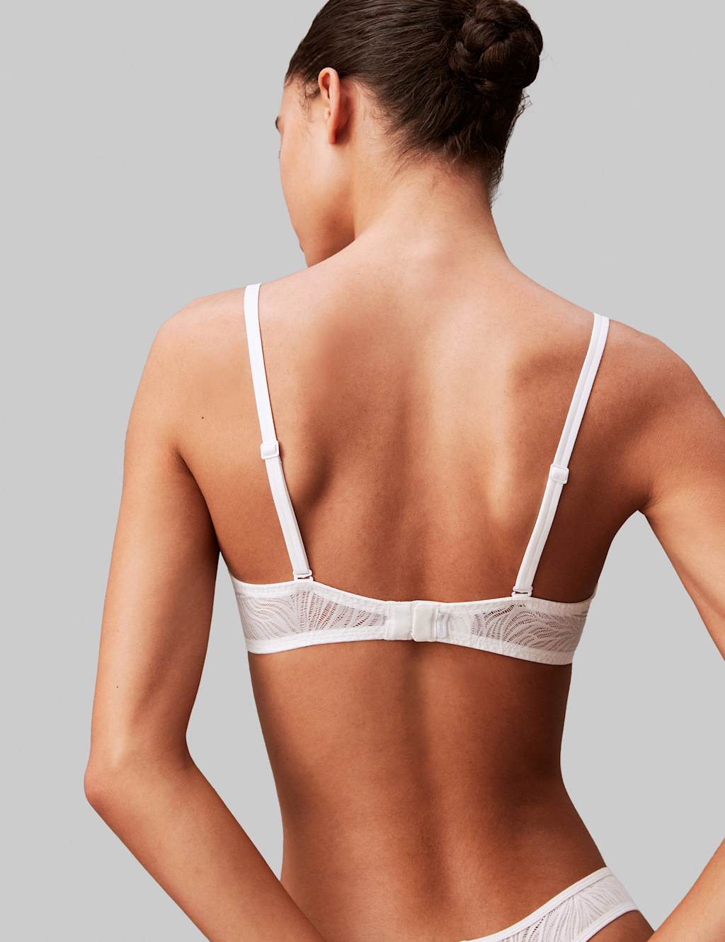 Sheer Marq Lace Demi Cup Bra A-E 3 of 9