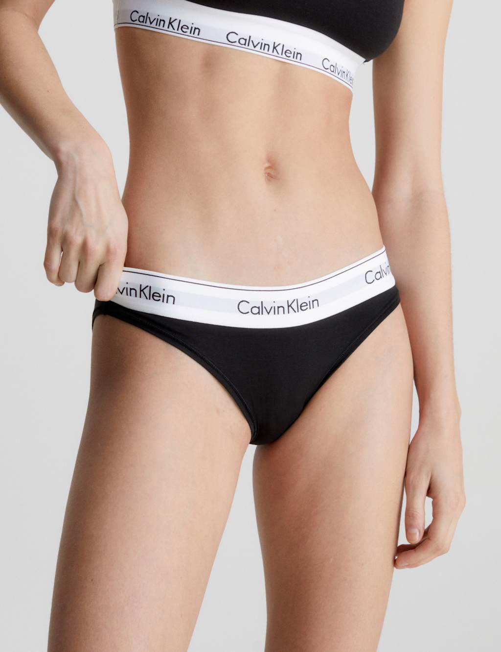 Modern Cotton Blend Bikini Knickers 1 of 10