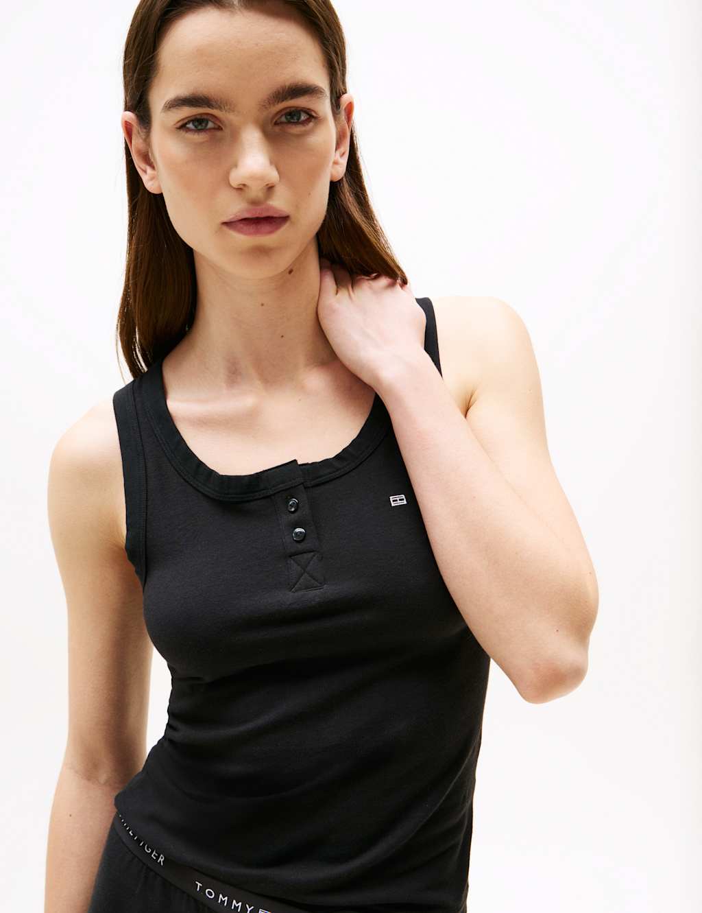 Essentials Cotton Modal Vest Shortie Set 3 of 6