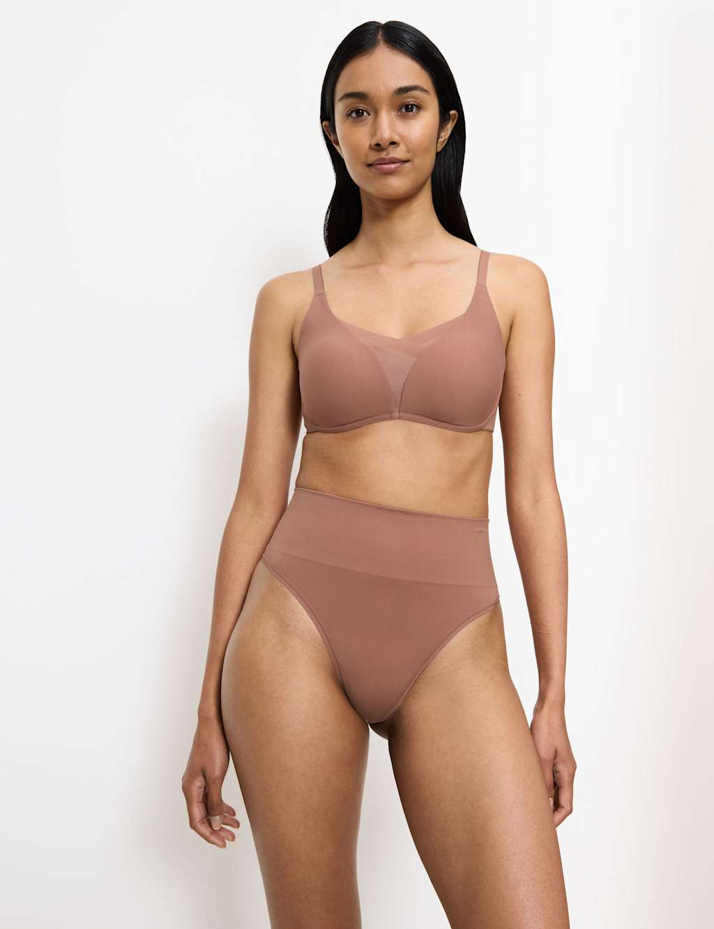 Soft Sculpt Bandeau High Rise Thong 1 of 5