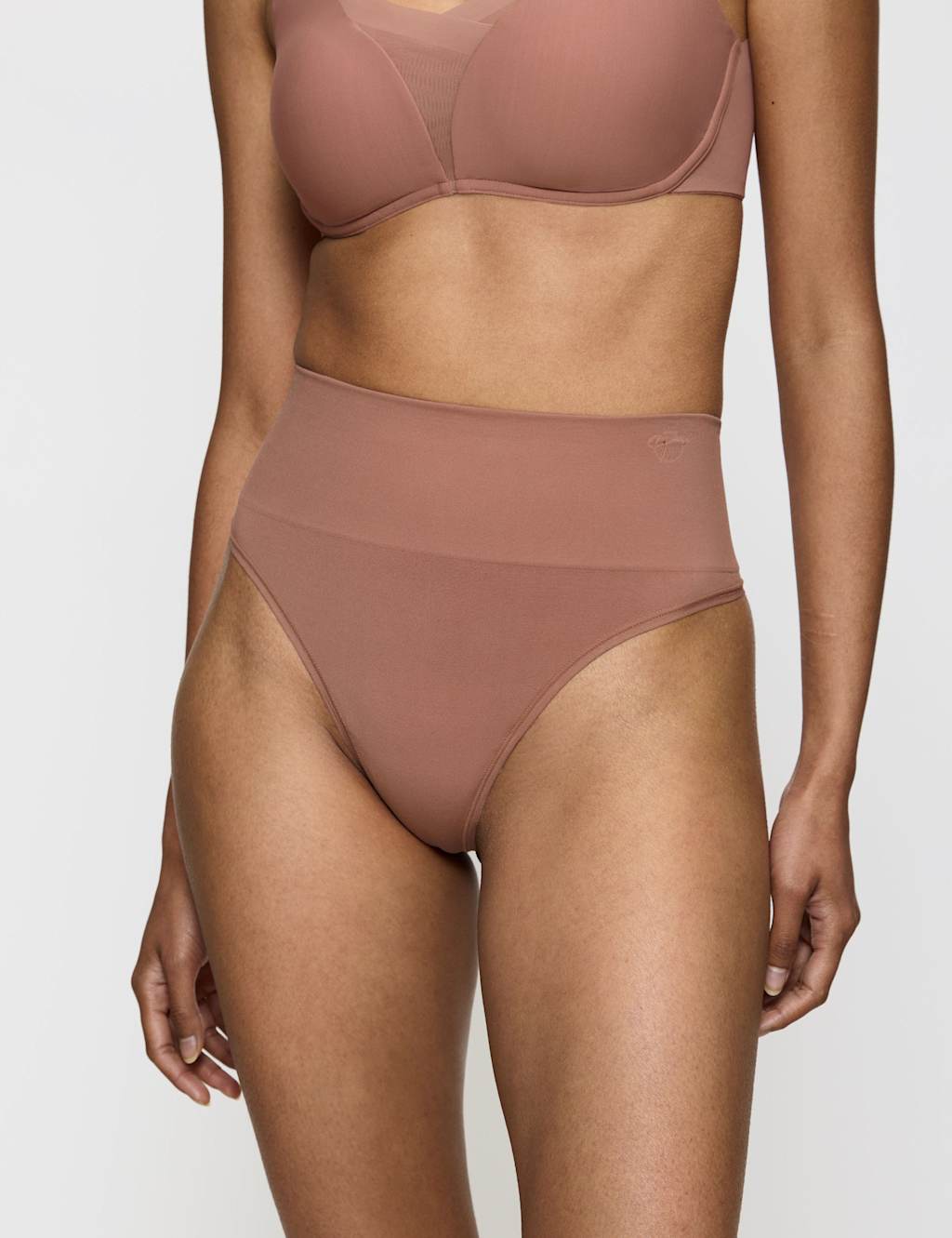 Soft Sculpt Bandeau High Rise Thong 3 of 5