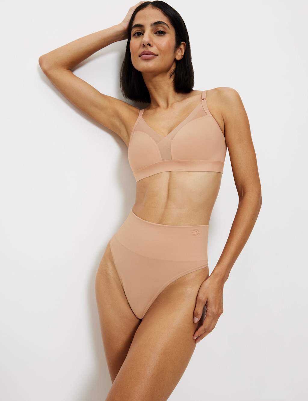 Soft Sculpt Bandeau High Rise Thong 1 of 5