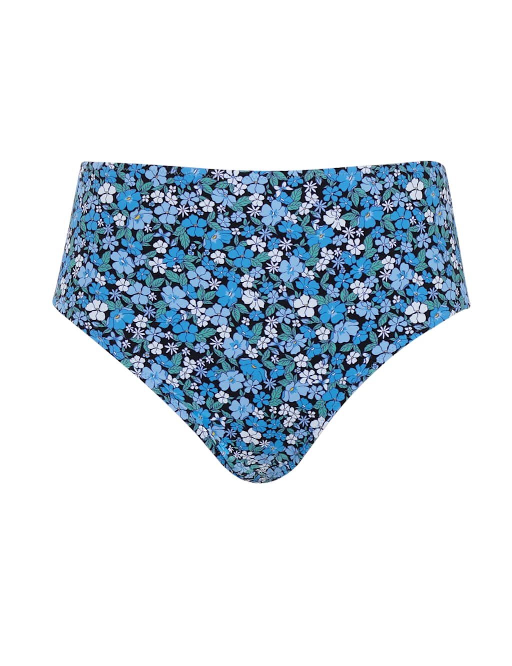 Floral High Waisted Bikini Bottoms 2 of 3