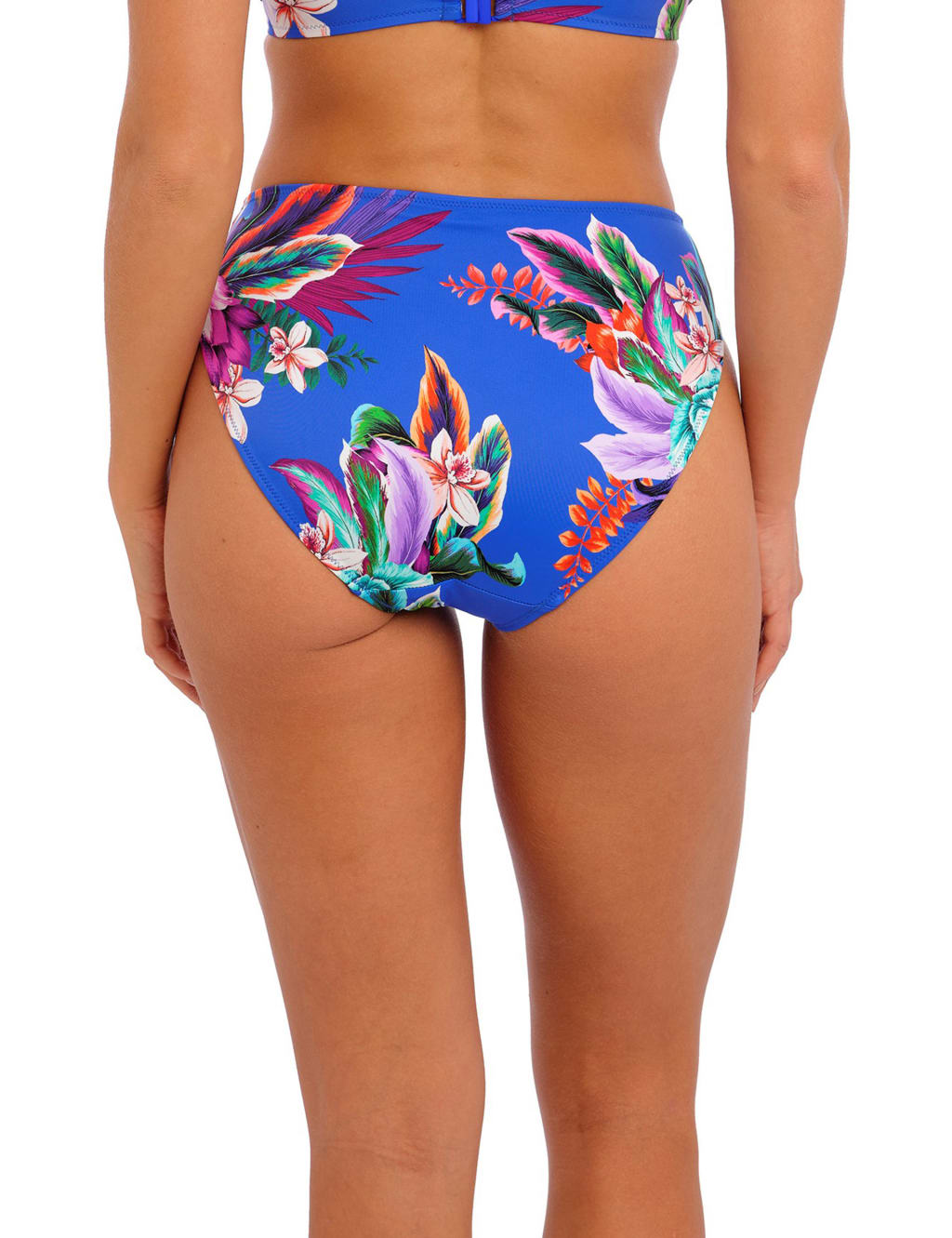 Halkidiki Floral Mid Rise Bikini Bottoms