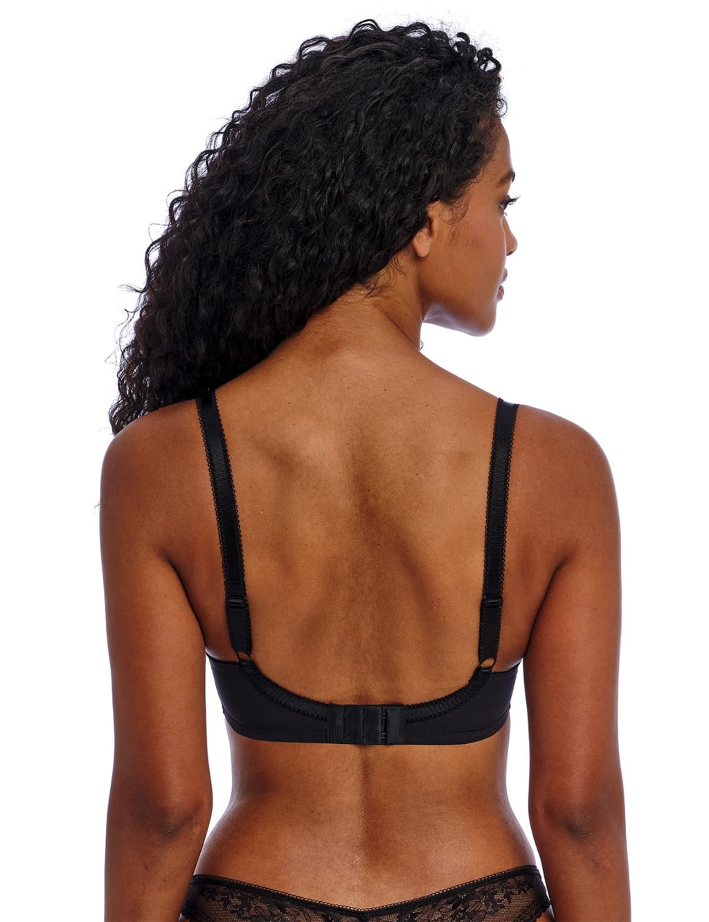 Sydnie Lace & Mesh Wired Plunge Bra (D-H) 4 of 5