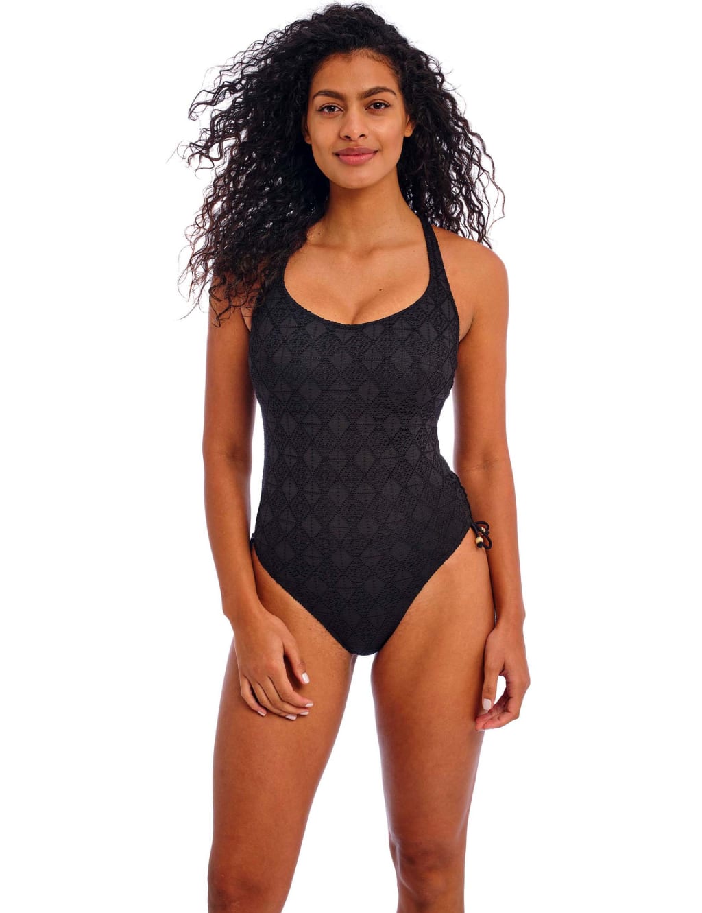 Nomad Nights Textured Wired Swimsuit 3 of 7