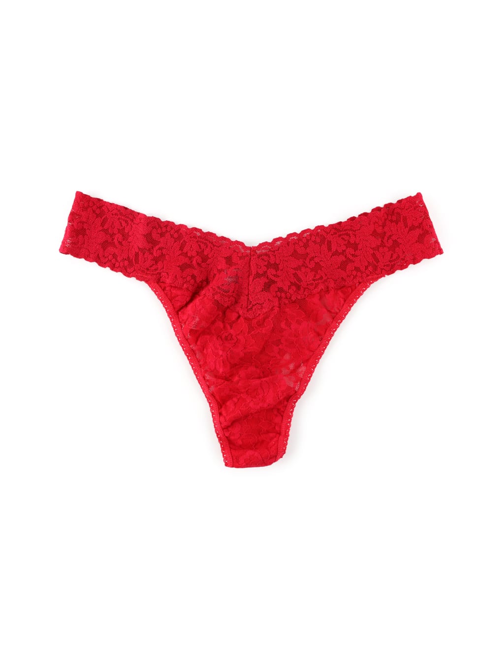 Original Rise Signature Lace Thong 2 of 3