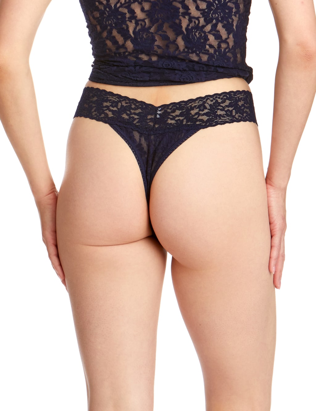 Original Rise Signature Lace Thong 3 of 3