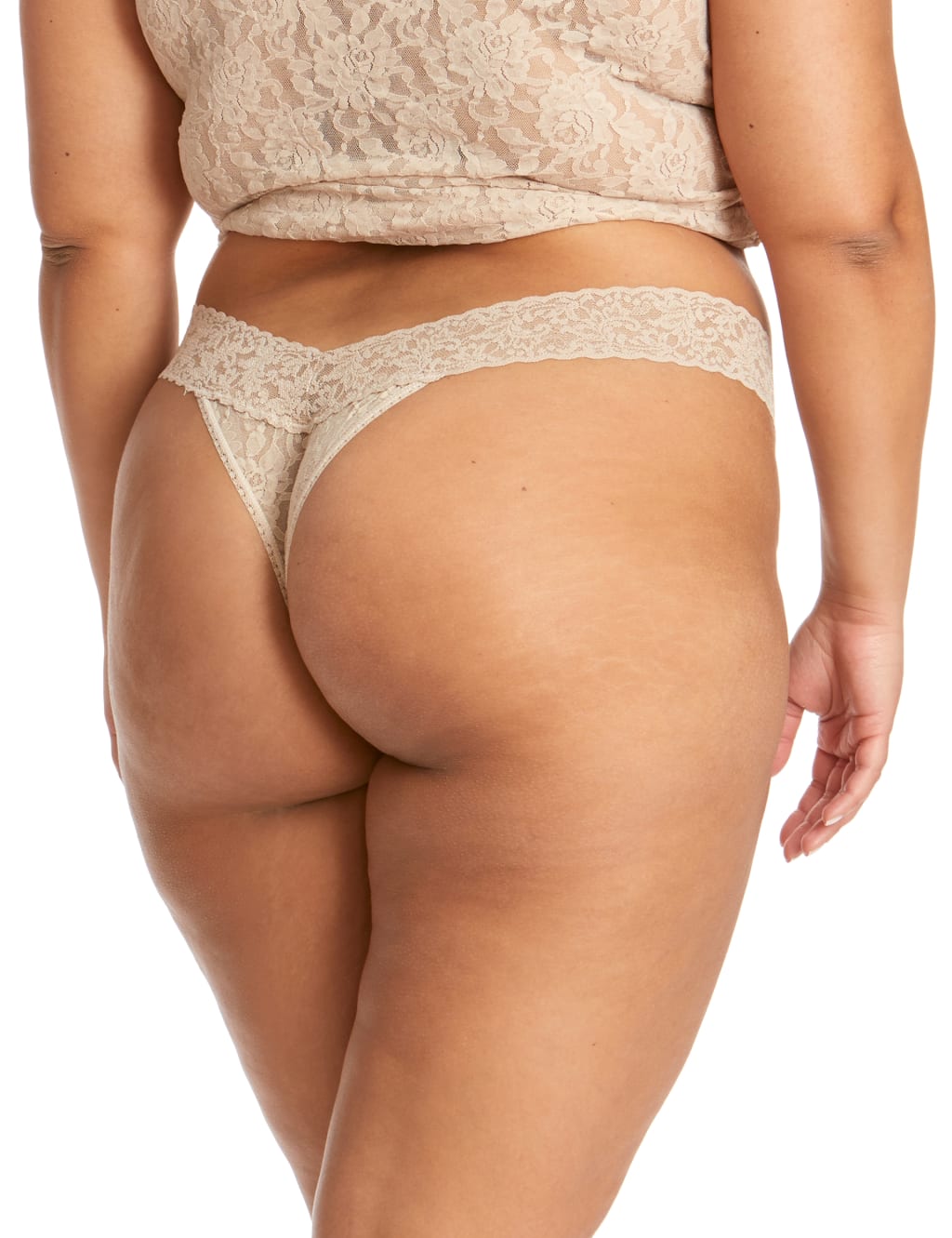 Original Rise Signature Lace Thong 2 of 2