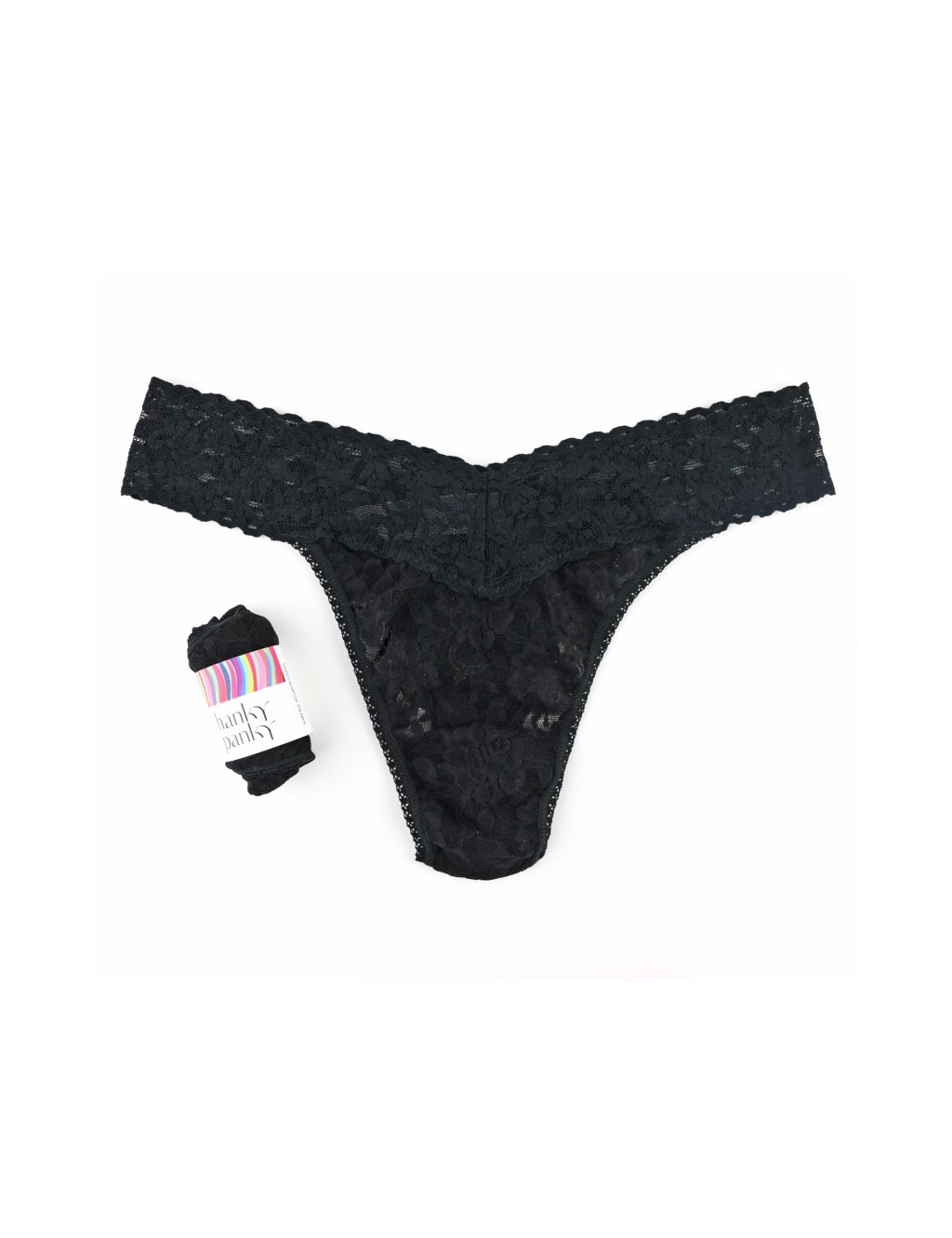 Original Rise Signature Lace Thong 2 of 3